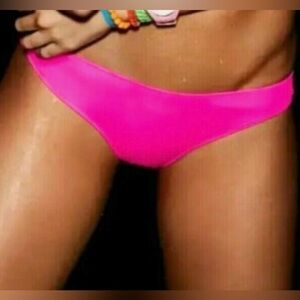 Victoria's Secret PINK MINI BIKINI BOTTOM Hipster Low Rise Swim Cheeky M